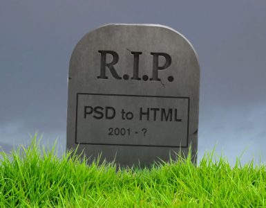 psd to html is dead